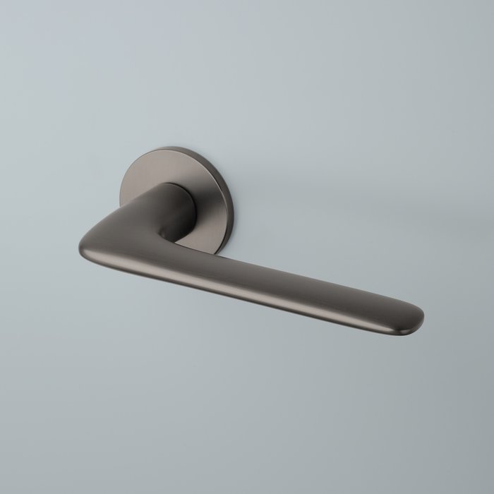 Aprile Solid Aprile door handles VIOLA Graphite gray round Ø 52x5 mm