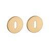 Aprile APRILE sleutelplaatjes rond Ø 53x7mm mat goud