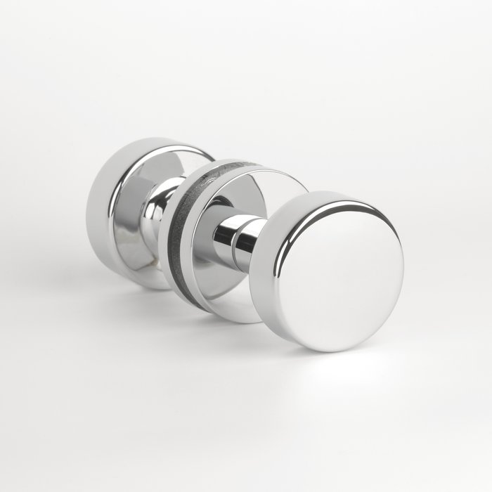 Aprile Paar Aprile deurknoppen RUTA  Ø 52 mm Chroom gepolijst