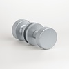Aprile Pair of Aprile doorknobs RUTA matt Chrome