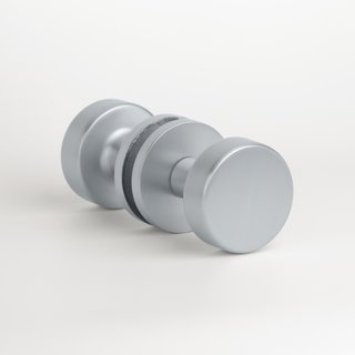 Aprile Pair of Aprile doorknobs RUTA matt Chrome
