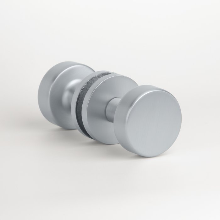 Aprile Paar Aprile-Türknöpfe RUTA Ø 52 mm matt verchromt