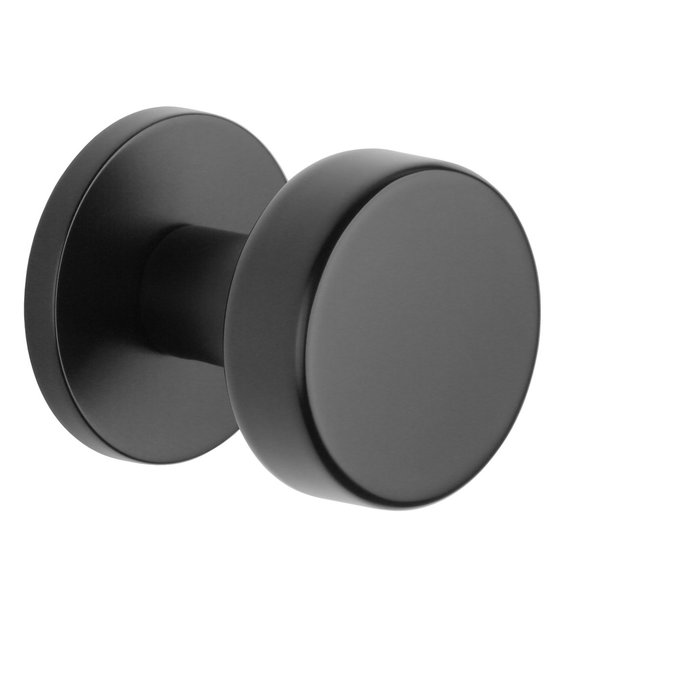 Aprile Pair of Aprile doorknobs RUTA Ø 52 mm Black