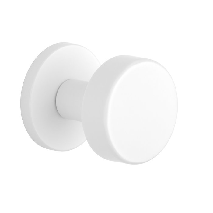 Aprile Paar Aprile deurknoppen RUTA  Ø 52 mm Wit