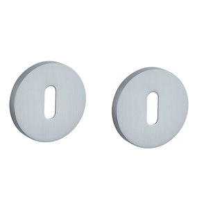 STILE Porte-clés Stile rond Ø 53x7mm Chrome mat