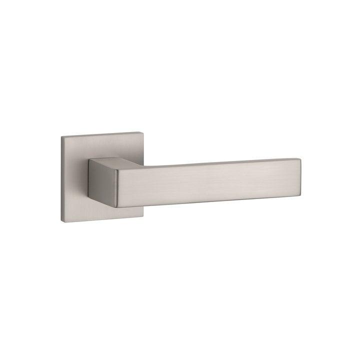 STILE Poignées de porte STILE HIRA nickel mat carrées 53x53x7 mm