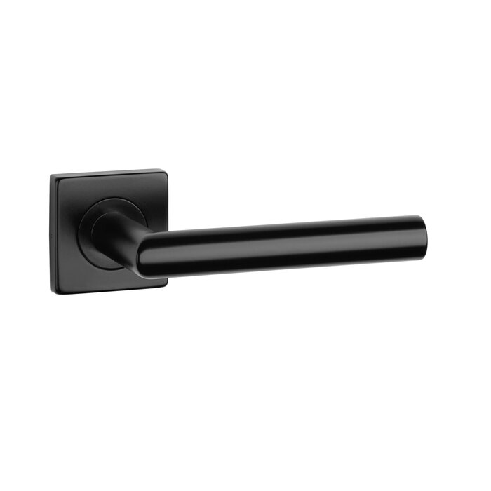 STERK Poignée de porte noire Strong 1701-F5 carrée 54x54x9 mm