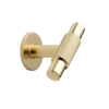 Furnipart Meubelknop MANOR-T kruislings geslepen 54 mm Goud