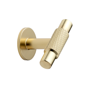 Furnipart Meubelknop MANOR-T kruislings geslepen 54 mm Goud