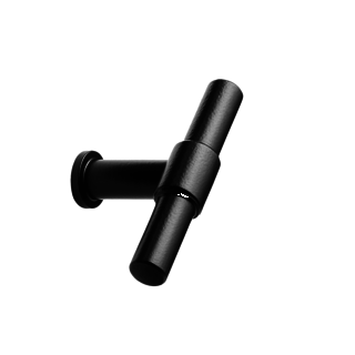 Furnipart Möbelknopf KNOTEN 75 mm schwarz