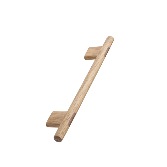 Furnipart  Furnipart furniture handle JOIN axle distance made of varnished oak