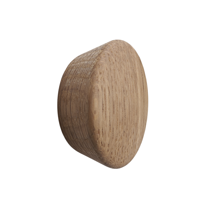 Furnipart Brown Furnipart furniture knob BERET Ø 45mm from oak wood