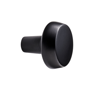 Furnipart Round furniture knob AUTUMN Ø 28 mm black