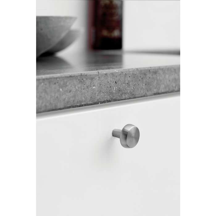 Furnipart Furnipart furniture knob AUTUMN Ø 28 mm stainless steel look