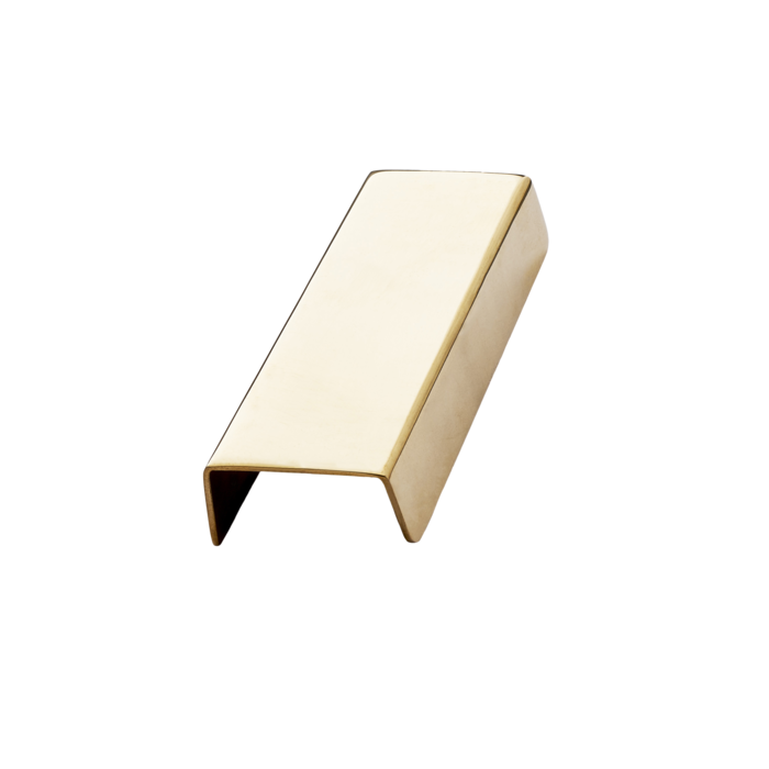 Furnipart Furnipart möbelgriff PATINA Lochabstand 96 mm Messing poliert