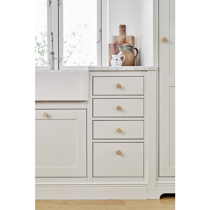 Furnipart Furnipart möbelknopf DOT Ø 30 mm Messing poliert