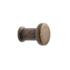 Furnipart Meubelknop GATE Rond Antiek messing