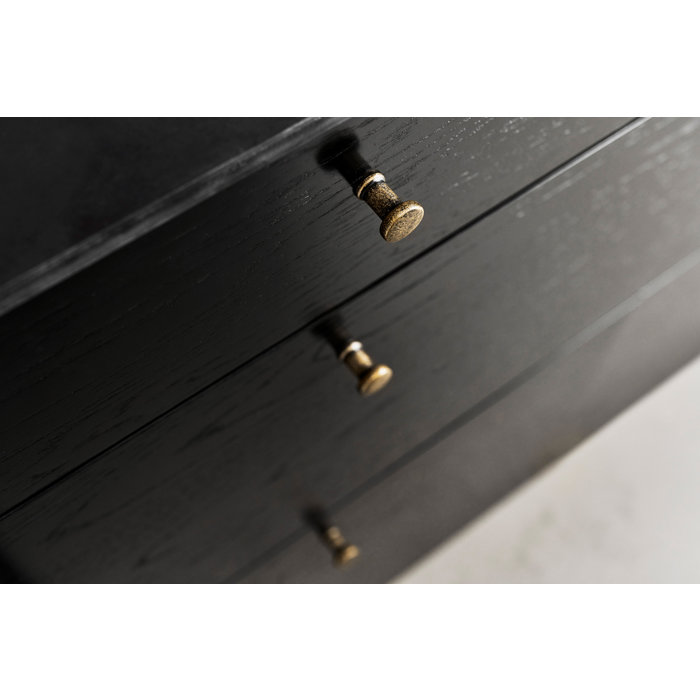 Furnipart Bouton de meuble rond Furnipart GATE laiton antique