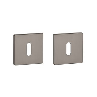 Aprile Aprile sleutelplaatjes vierkant 52x52x5mm Grafiet