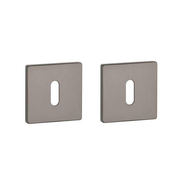 Aprile Paar Aprile Schlüsselplatten quadratisch 52x52x5mm Graphit