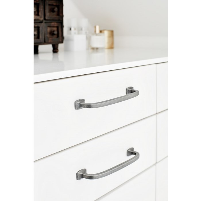 Furnipart Antiek grijze Furnipart meubelgreep CLASSIC 160 mm