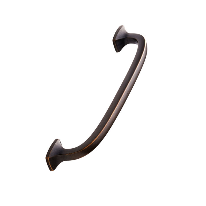 Furnipart Antiek koperen Furnipart meubelgreep CLASSIC 160 mm