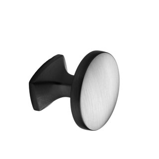Furnipart Bouton de meuble CLASSIC Round aspect inox