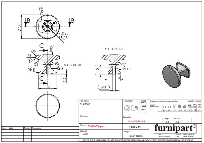 Are You Looking For A Rustic Furniture Knob With A Stainless Steel Look   Furnipart Round Furnipart Furniture Knob Classic I 