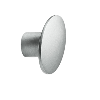 Furnipart Furniture knob DOME oval stainless steel Look