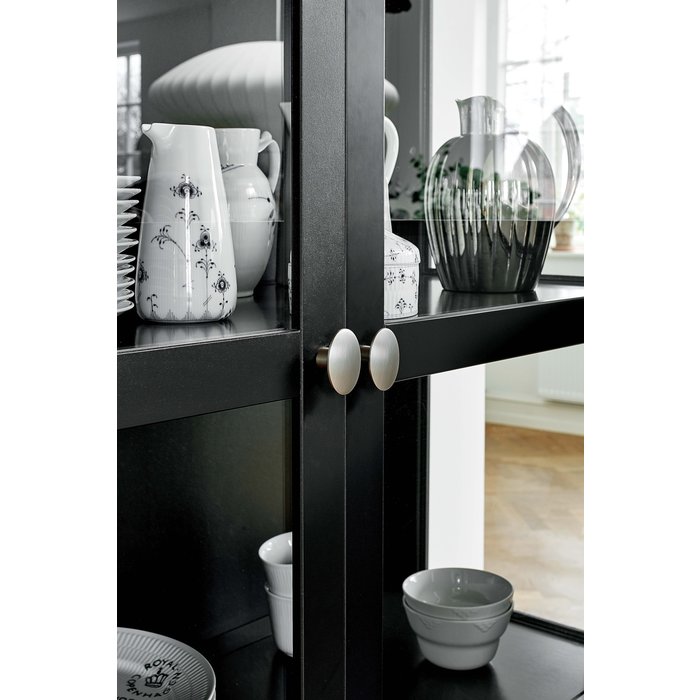 Furnipart Furnipart möbelknopf DOME oval Edelstahl Optik