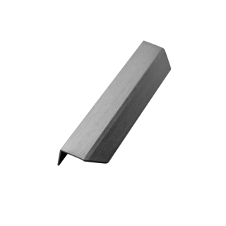 Furnipart Corner handle BLAZE stainless steel look L= 200 mm