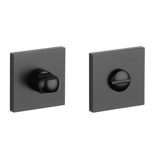 STILE STILE black toilet fitting square 53x53x7mm
