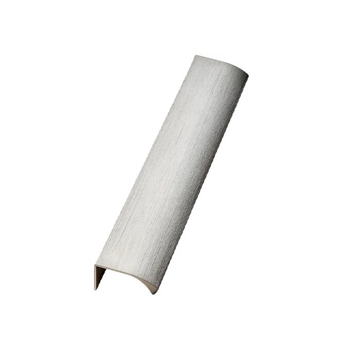 Furnipart Furnipart Poignée d'angle EDGE STRAIGH - Aspect acier inoxydable
