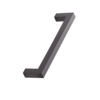 Furnipart Furniture handle SQUARE 128 mm matt black