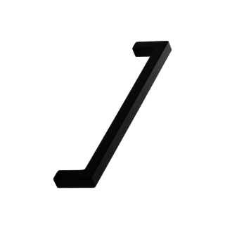 Furnipart Furniture handle SQUARE 160 mm matt black