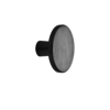 Furnipart Meubelknop PLATO geborsteld antraciet Rond