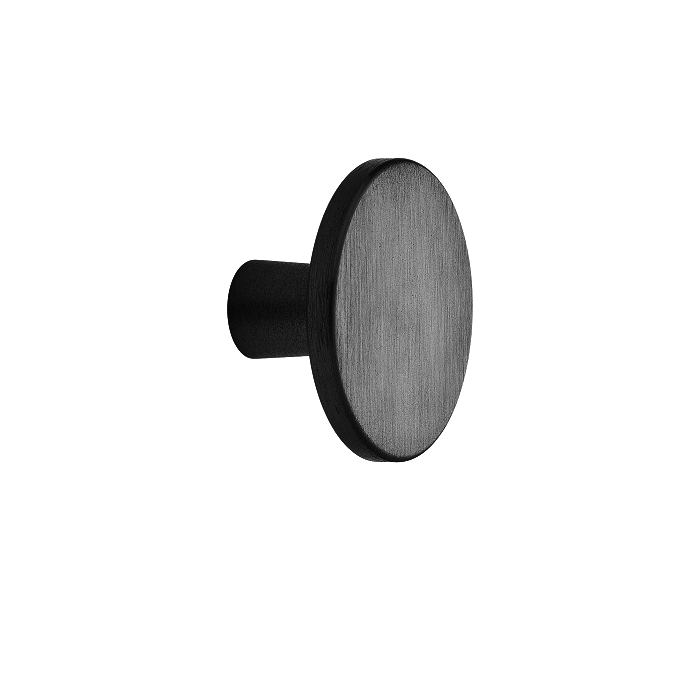 Furnipart Anthracite brushed Furnipart furniture knob PLATO Ø 42 mm