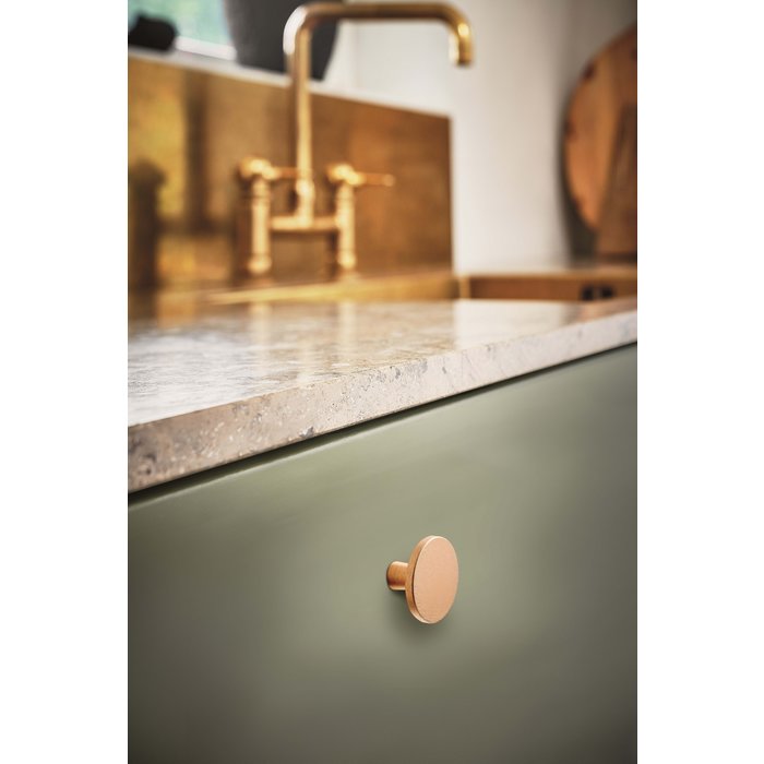 Furnipart Furnipart furniture knob PLATO Ø 42 mm brushed brass