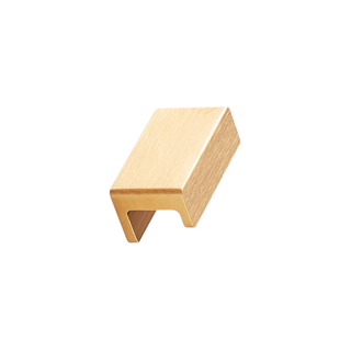 Furnipart Poignée de meuble STATION 32 mm laiton brossé