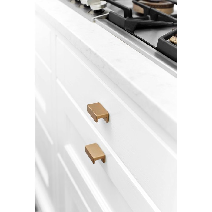 Furnipart Furnipart möbelgriff STATION 32 mm Messing gebürstet