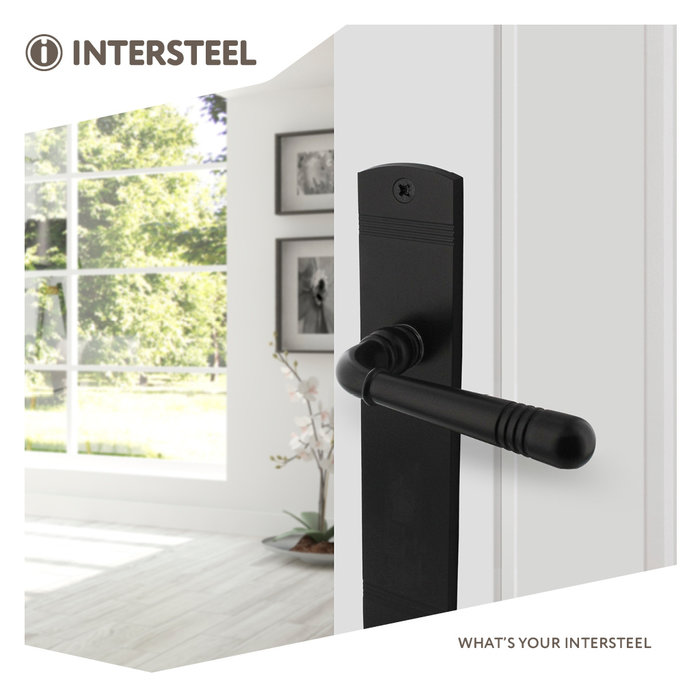 Intersteel Poignée de porte Intersteel noir mat Helena
