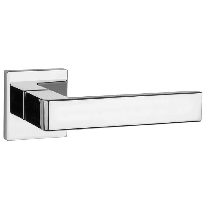 Aprile Solid Aprile door handles SULLA Chrome polished square 53x53x7 mm