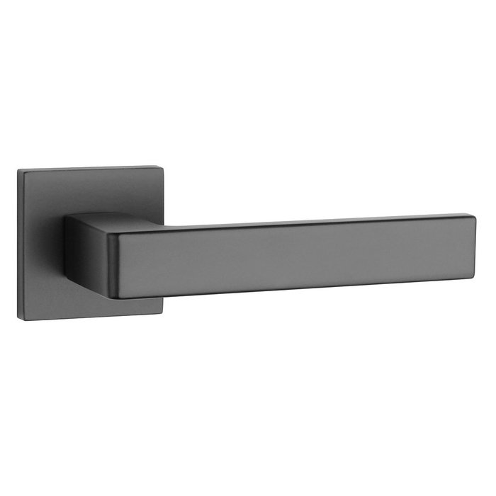 Aprile Schwarze massive Aprile-Türgriffe SULLA quadratisch 53x53x7 mm