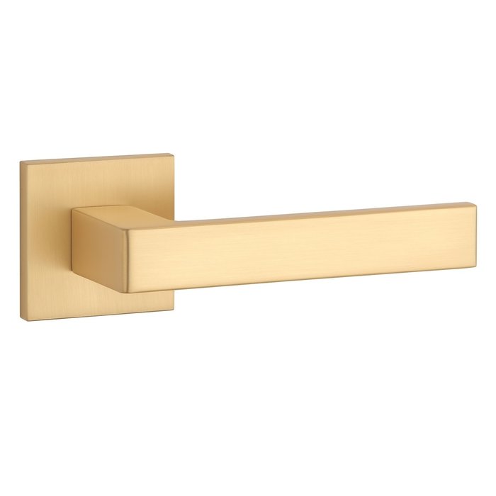 Aprile Solid Aprile door handles SULLA matt gold 53x53x7 mm
