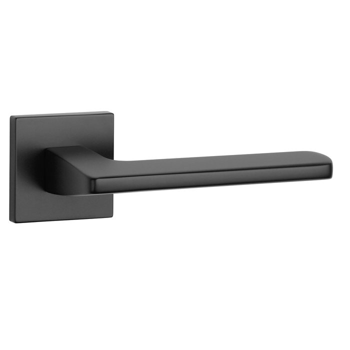 Aprile Solid black Aprile door handles YUKA square 52x52x7mm