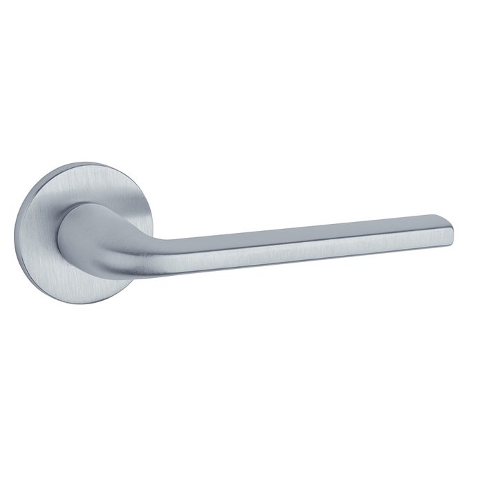 Aprile Solid Aprile door handles OLEANDRO matt Chrome Ø 53x7 mm