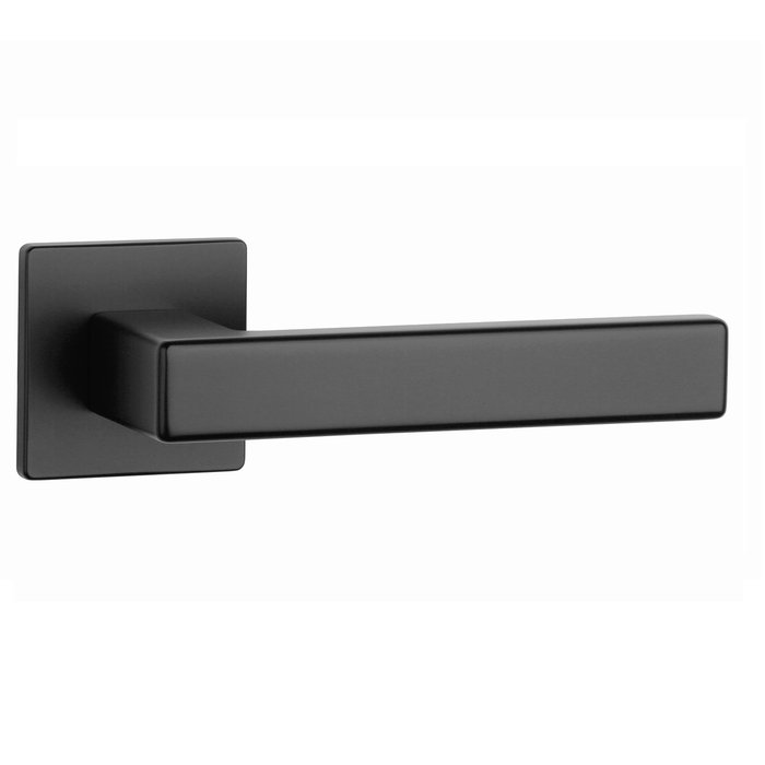 Aprile Solid black Aprile door handles TILIA square 52x52x5mm
