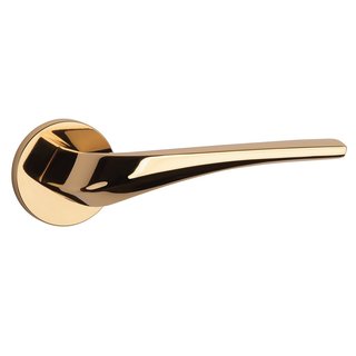 Aprile Aprile door handles DALIA gold polished