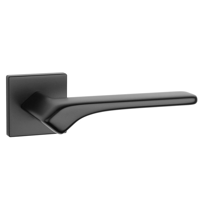 Aprile Massive schwarze Aprile Türgriffe BERGENIA quadratisch 52x52x7mm