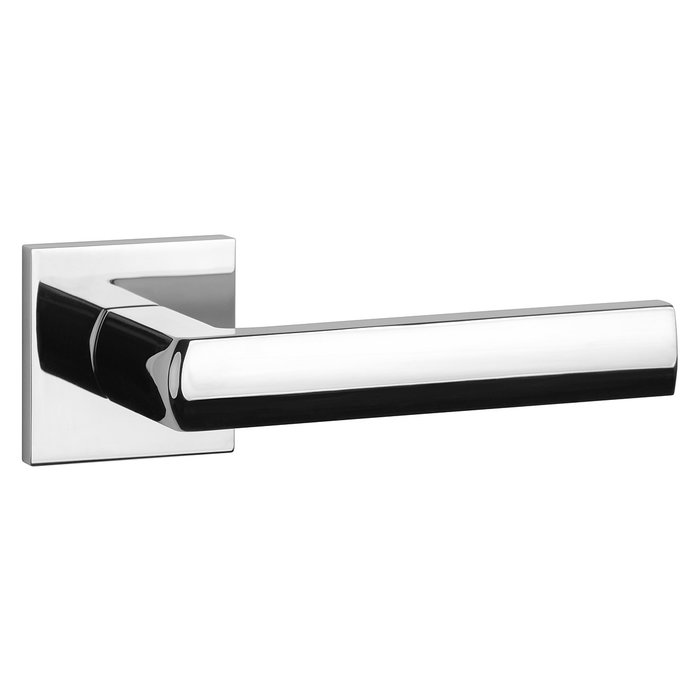 Aprile Poignées de porte solides Aprile HOSTA Chrome poli carré 53x53x7 mm